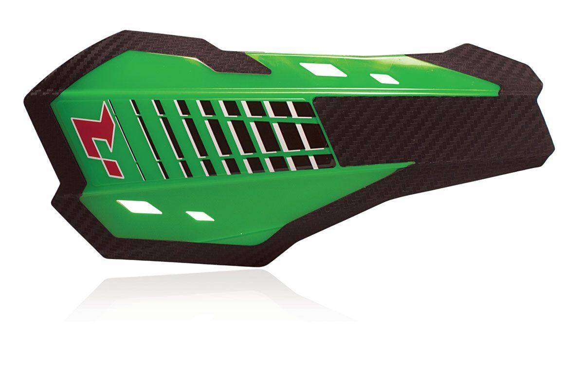 R-TECH GREEN HP2 HANDGUARD WITH FITTING KIT