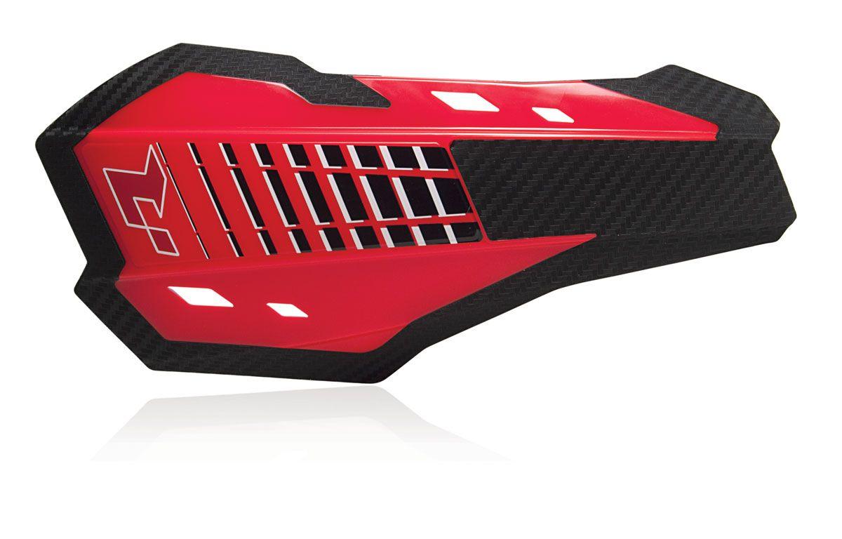 R-TECH RED HP2 HANDGUARD WITH FITTING KIT