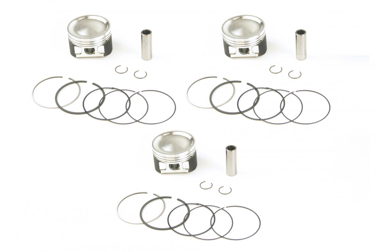 WOSSNER 74mm PISTON KIT A, CAN-AM MAVERICK 1000 TURBO 2017-2021 (X3)