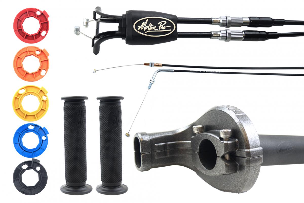 REVOLVER 3 THROTTLE KIT DRZ 400 04-19, MOTION PRO 01-2989 SUZUKI