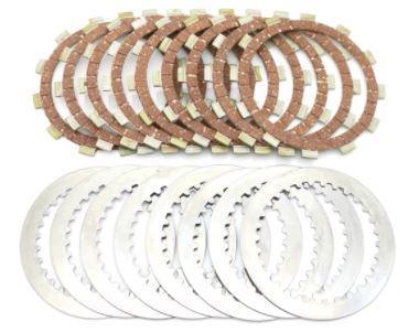 CLUTCH PLATE KIT ( NO SPRINGS ) YAMAHA YZ250F 01-13, WR250F 01-03