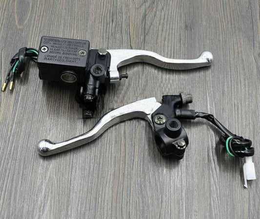 BRAKE MASTER CYLINDER + CLUTCH LEVER ASSY, SUZUKI DR-Z400 00-19