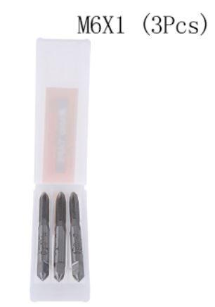 TAP SET-3 M6 THREAD 6 x 1.0MM