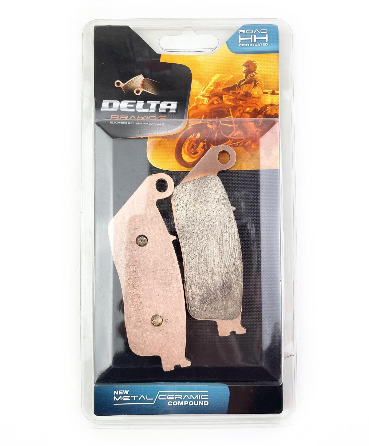 BRAKE PADS SINTERED METAL N4, DELTA BRAKING RD-N4 HIGH FRICTION, DB2079. FA196