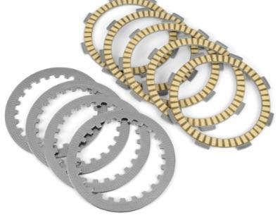 CLUTCH FRICTION PLATE SET + STEEL HONDA CR80/85R 22201-166-000