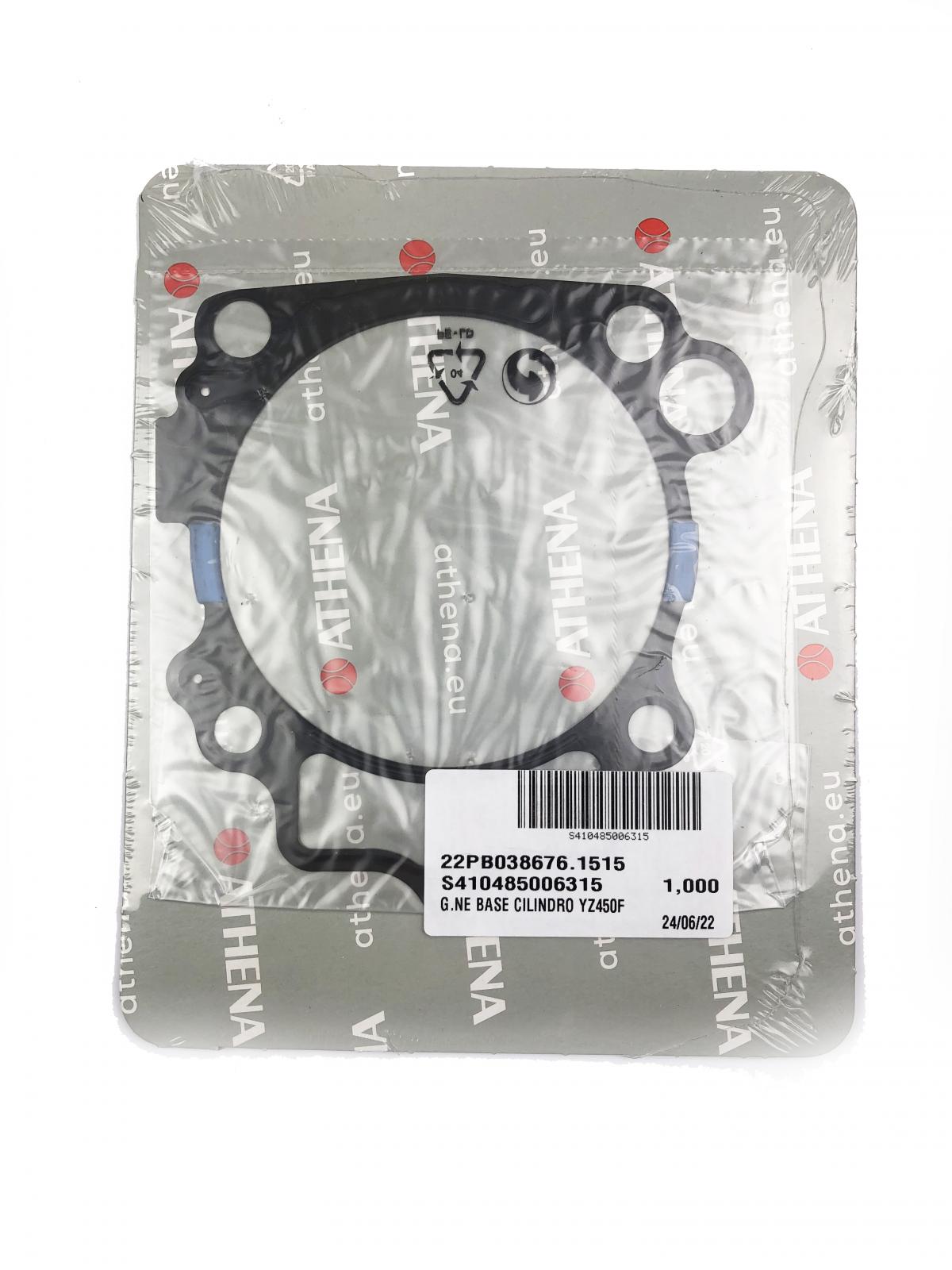 CYLINDER BASE GASKET YAMAHA YZ450F 20-22, WR450F 21, FANTIC XEF450 22-23