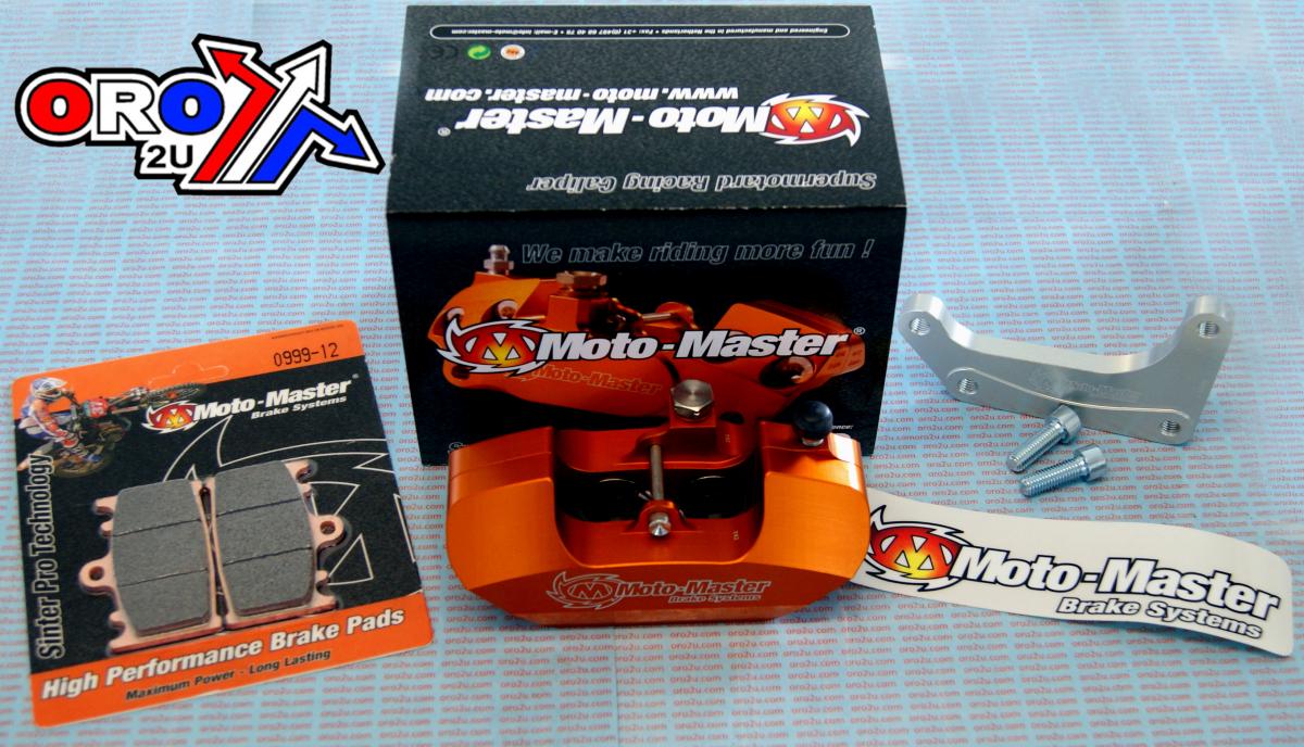 RACING 4-PISTON CALIPER ORANGE YAM YZ125/250 08-18, YZ250F 07-18, YZ450F 08-18