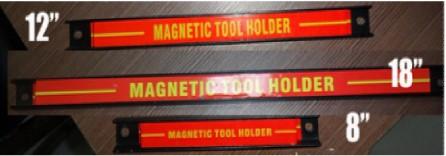 3PC MAGNETIC WORKSHOP TOOL HOLDER, 18" 12" 8" / 460MM 300MM 200MM