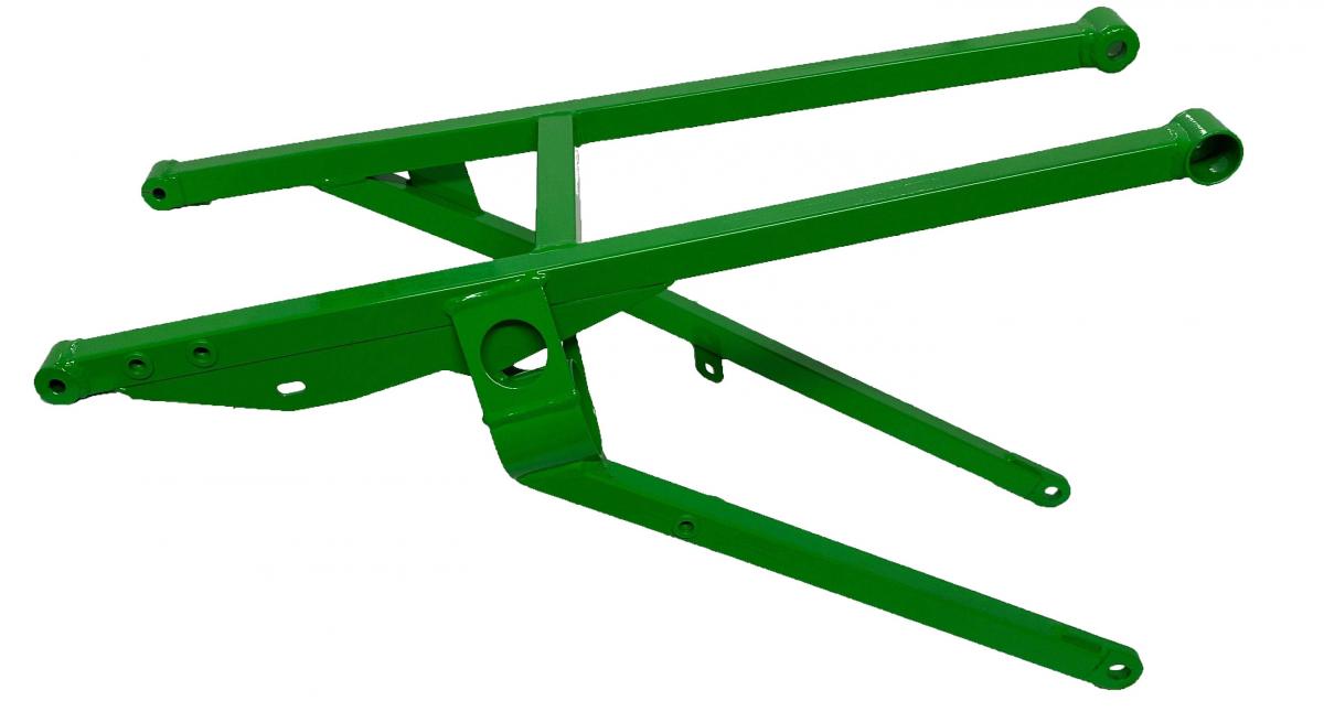 STEEL GREEN REAR SUBFRAME KAWASAKI KX500 1989-2004