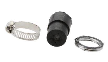 RUBBER PIPE EXHAUST CONNECTER KIT, PW50 YAMAHA, 82-24