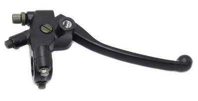 Right Brake Lever Front Honda, Black With Mirror mounting M10