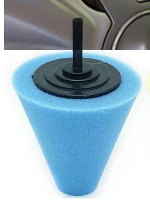 BLUE MEDIUM BRUSH WHEEL CLEANER