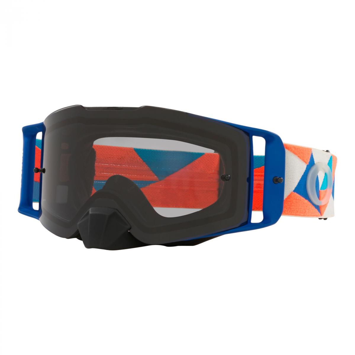 OAKLEY FRONT LINE MX TRI-ORANGE, OA OO7087-71, LIGHT GREY LENS, OA OO7087-71