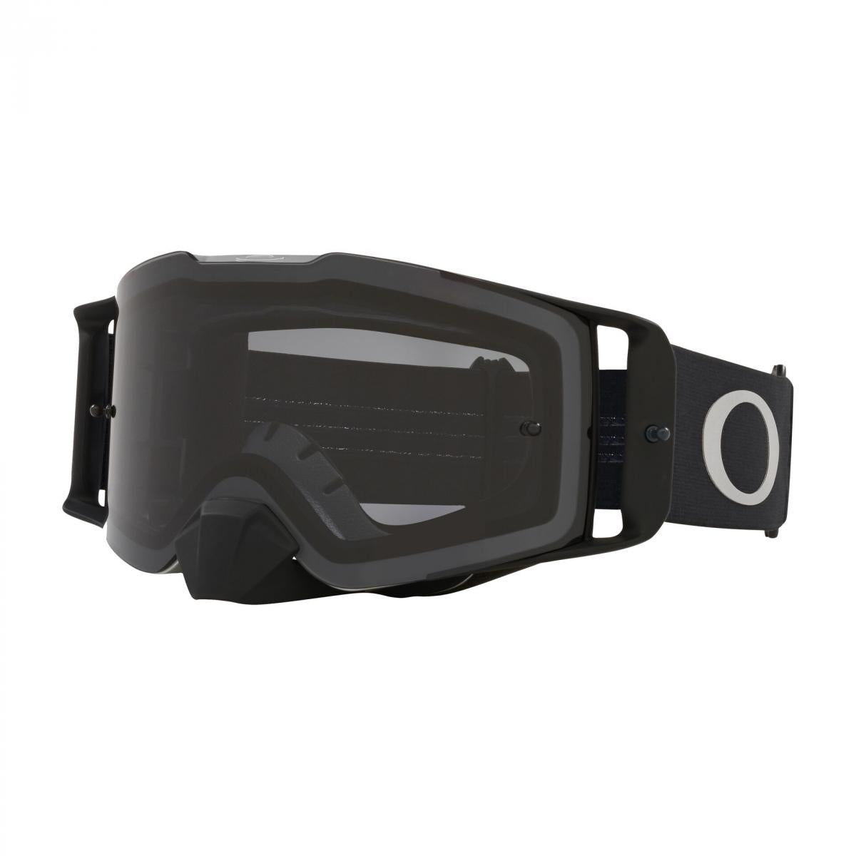 OAKLEY FRONT LINE MX TUFF BLOCKS BLACK/GUNMETAL, DARK GREY LENS OO7087-75