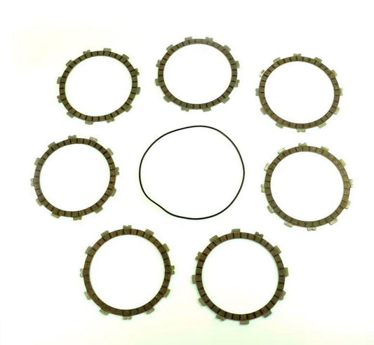 CLUTCH FRICTION PLATE SET HSQ TE400 05-09, ATHENA P40230006, WITH GASKET