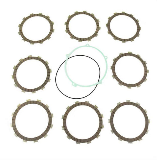 CLUTCH FRICTION PLATE SET HSQ WR250 99-13, ATHENA P40230012, WITH GASKET