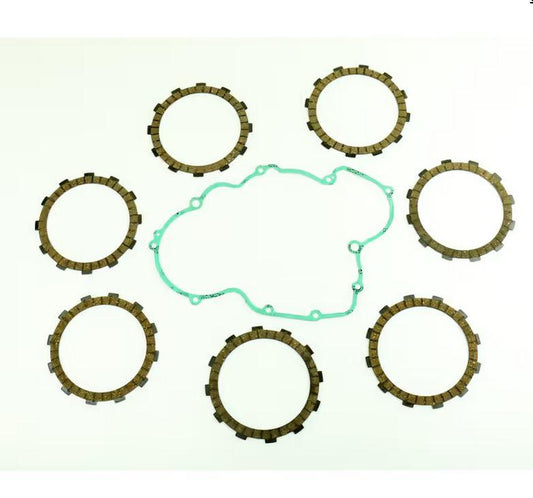 CLUTCH FRICTION PLATE SET KTM SXS540 02, ATHENA P40230049, WITH GASKET
