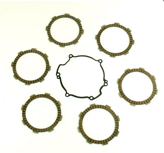 CLUTCH FRICTION PLATE SET KAWA KX85 01-22, ATHENA P40230058, WITH GASKET