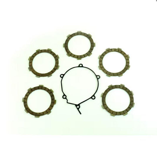 CLUTCH FRICTION PLATE SET KAWA KX 60 83-03, ATHENA P40230059, WITH GASKET