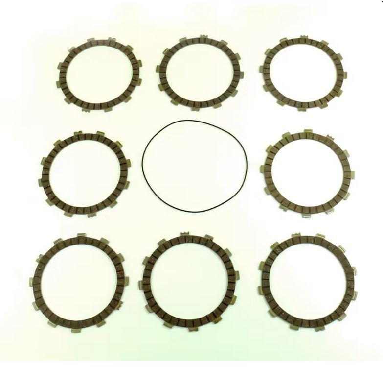 CLUTCH FRICTION PLATE SET YAMAHA YZ250 99-22, ATHENA P40230074, WITH GASKET