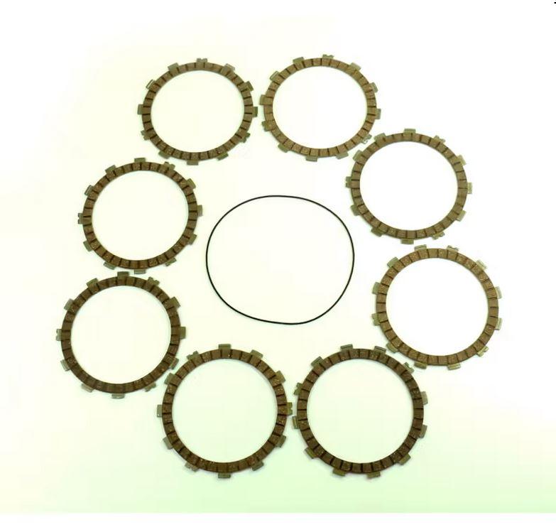 CLUTCH FRICTION PLATE SET KAWA KX450F 16-18, ATHENA P40230096, WITH GASKET