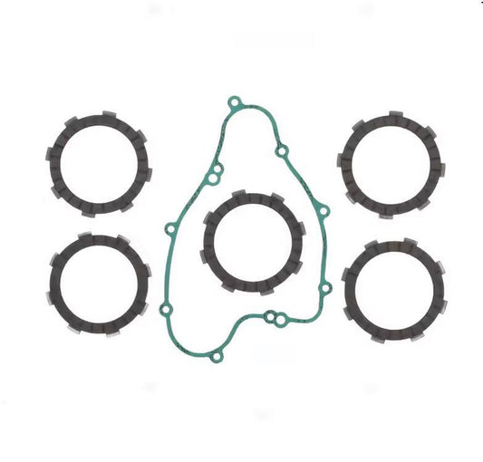 CLUTCH FRICTION PLATE SET KAWA KX65 00-20, ATHENA P40230116, WITH GASKET