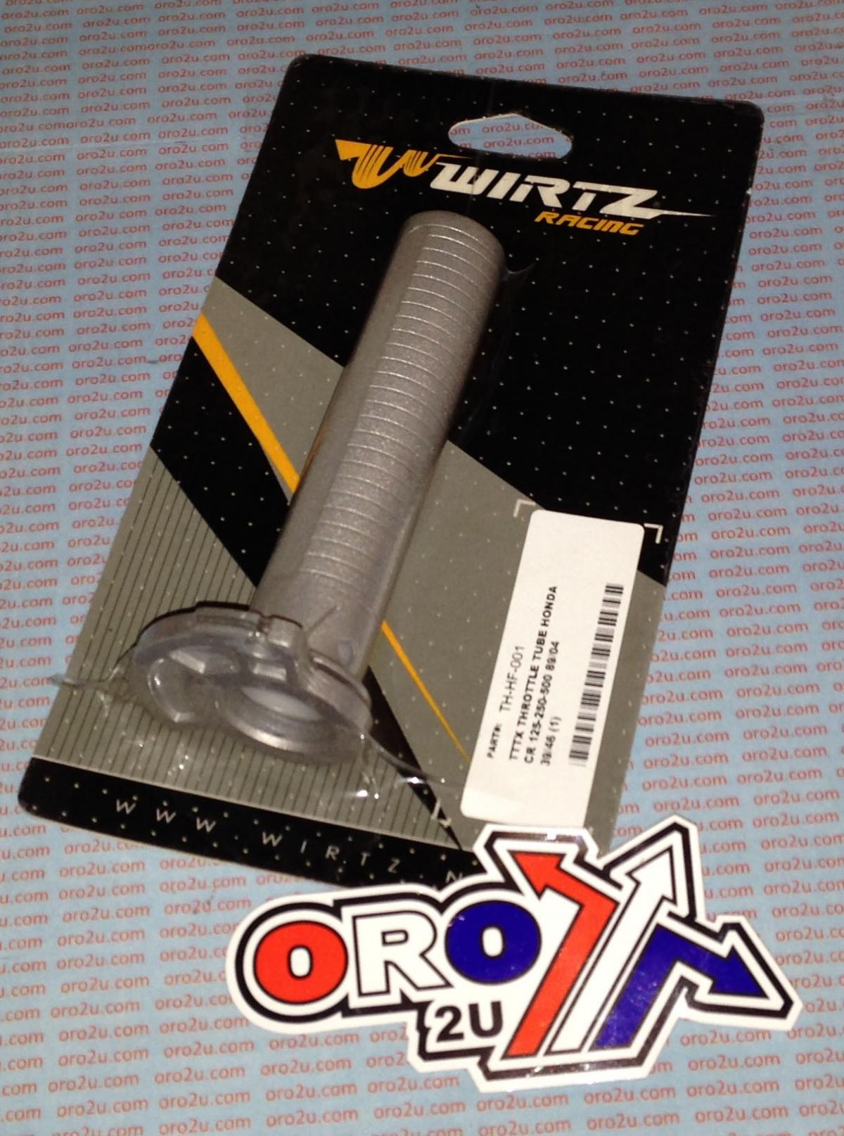 THROTTLE TUBE ALUMINIUM CR 2T, WIRTZ TH-H-01 HONDA 89-07