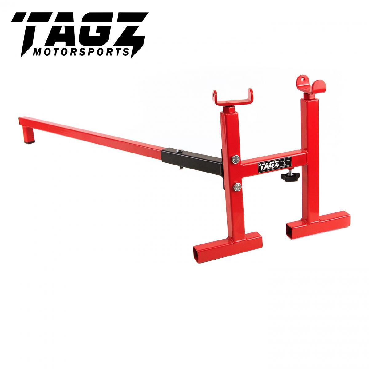 MK2 LEFT & RIGHT HAND ROLL ON STAND, RED & BLACK, OLD SCHOOL STAND