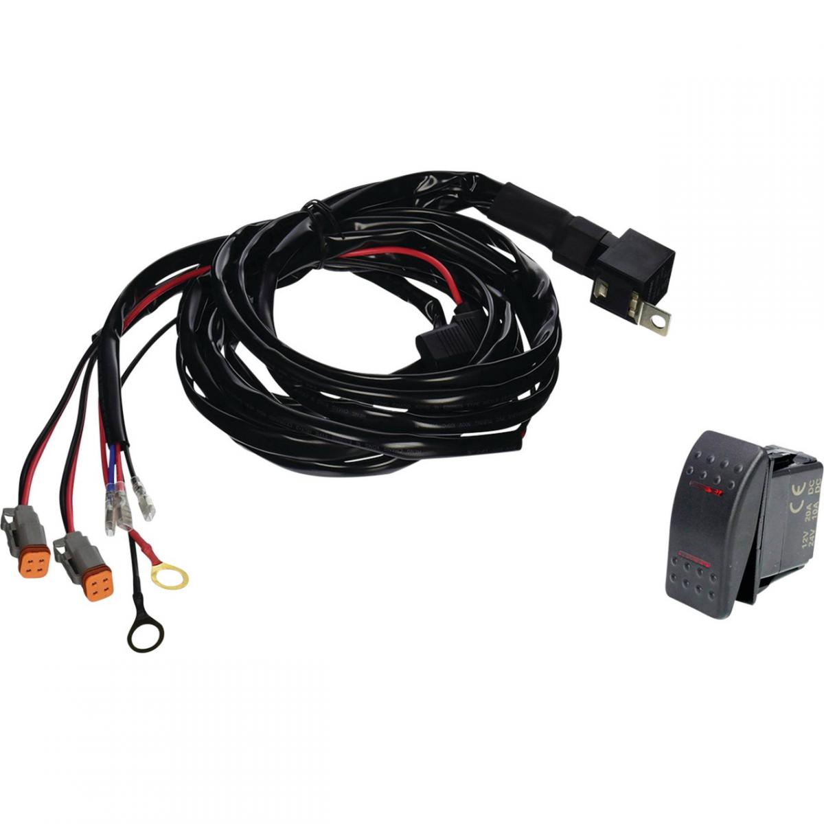 TIGER LIGHTS - DUAL 4 PIN 5m WIRING HARNESS