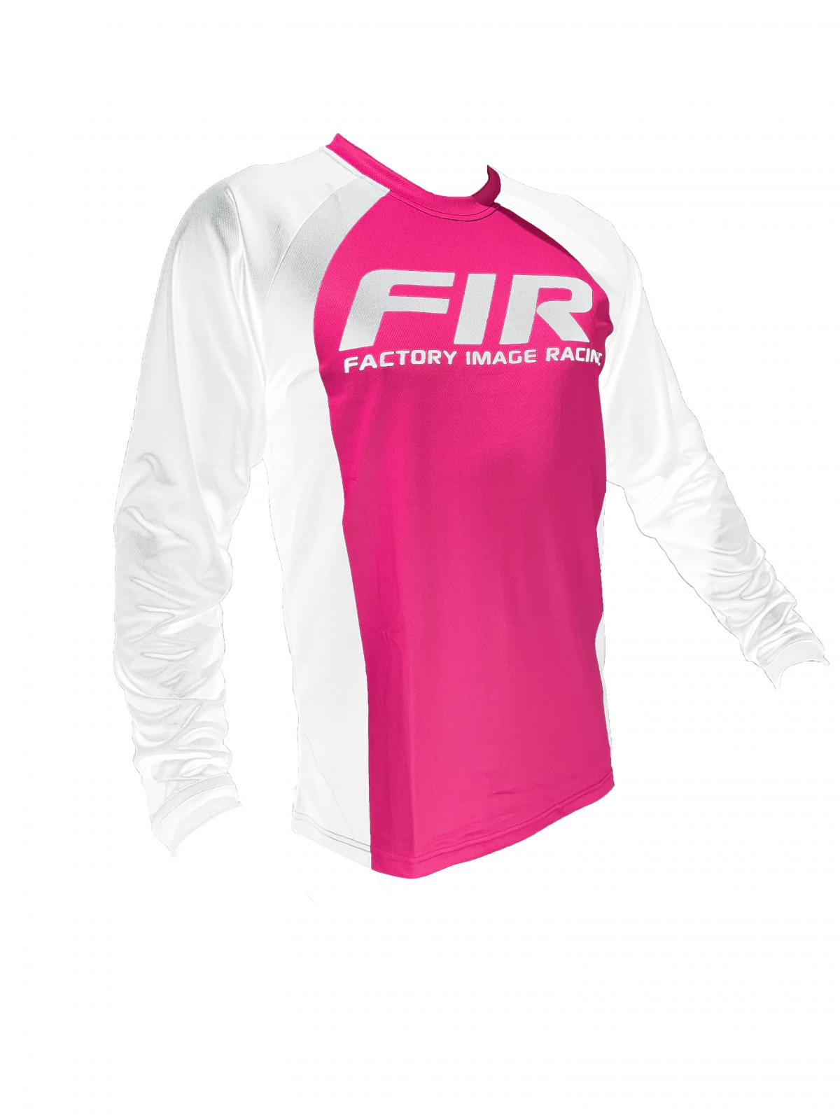 FIR MX/ENDURO CONTOUR MEDIUM PINK/WHITE JERSEY