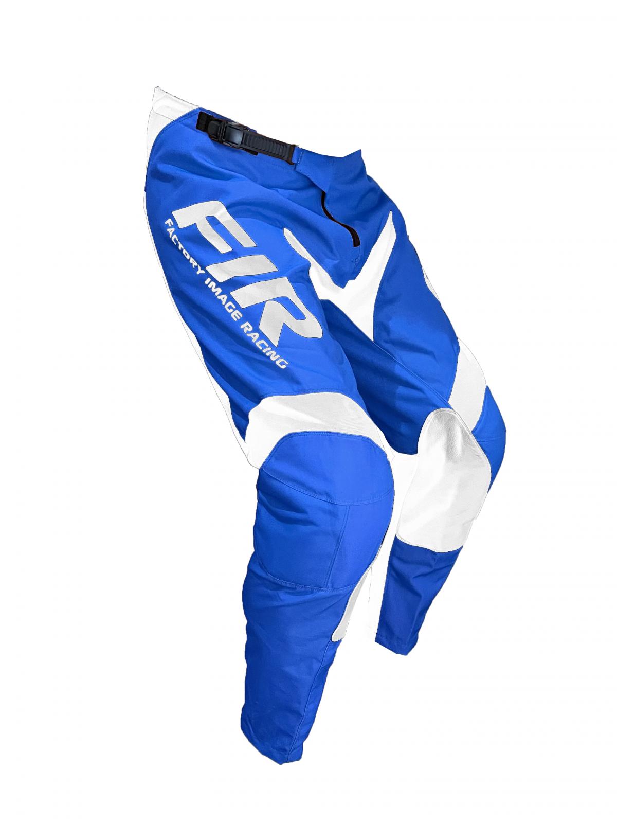 FIR MX/ENDURO CONTOUR BLUE/WHITE PANTS 34"