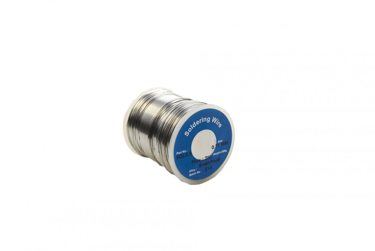 500G HIGH GRADE SOLDER / EACH, 60% TIN 40% LEAD/ 0.8mm