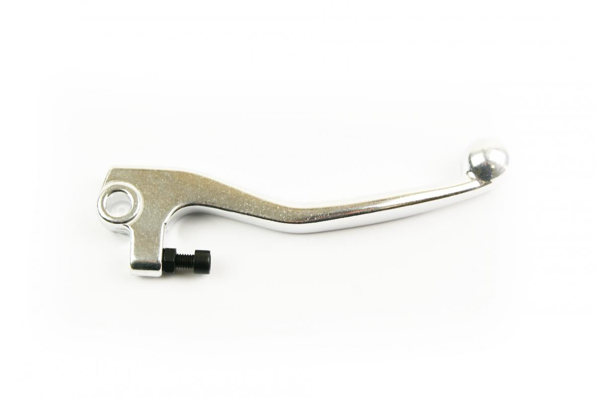 LEVER BLADE DISC SILVER CR80/85 98-07 KX, RM FORGED ALUMINIUM