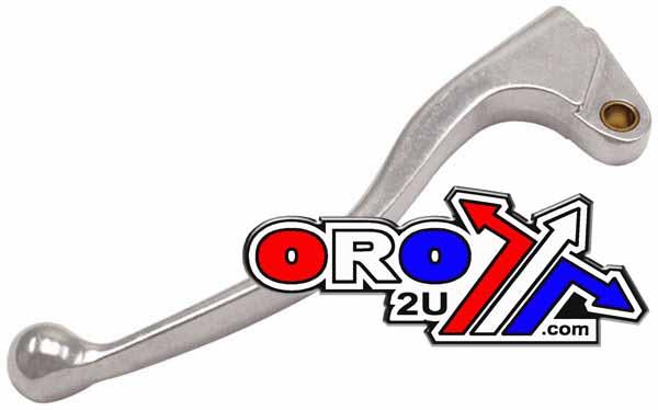 LEVER BLADE CLUTCH SILVER, MOTION PRO 14-0317 KAWASAKI KX80 81-97, KX100 89-97