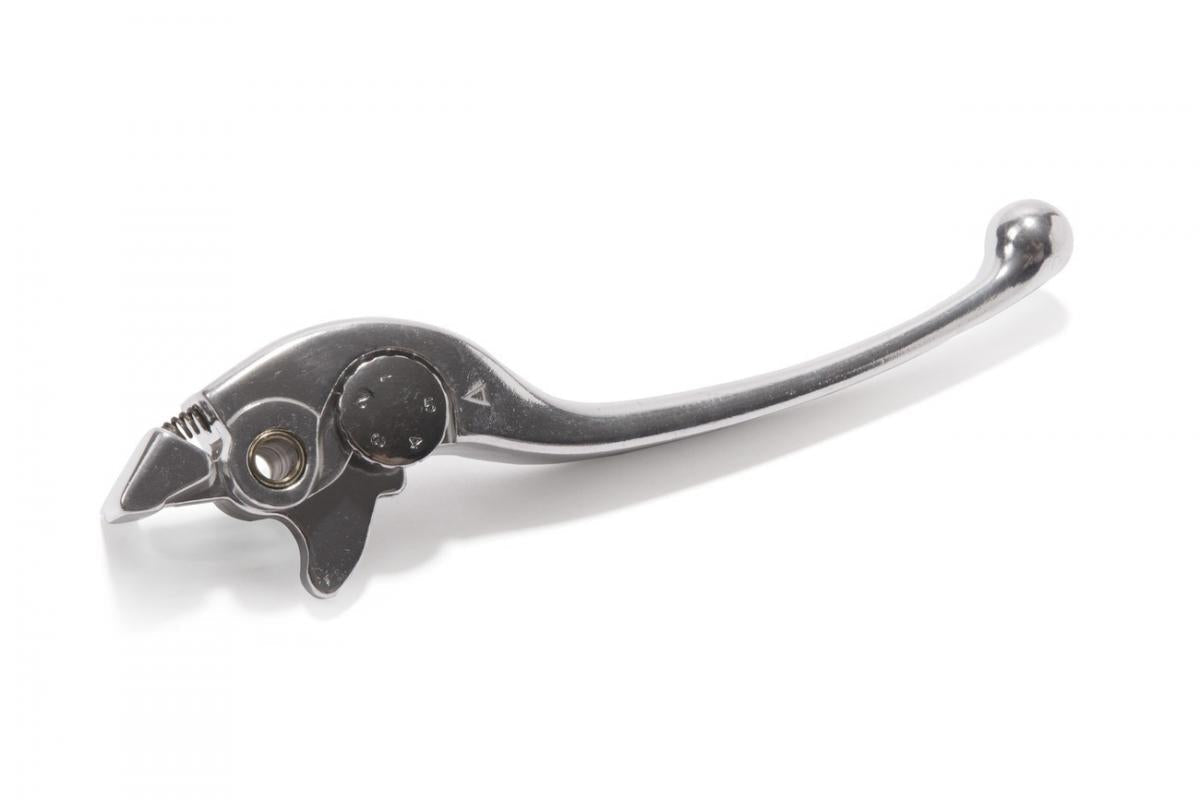 LEVER BLADE BRAKE SILVER, MOTION PRO 14-0435 SUZUKI VL800 09-16, VZ800 07-14