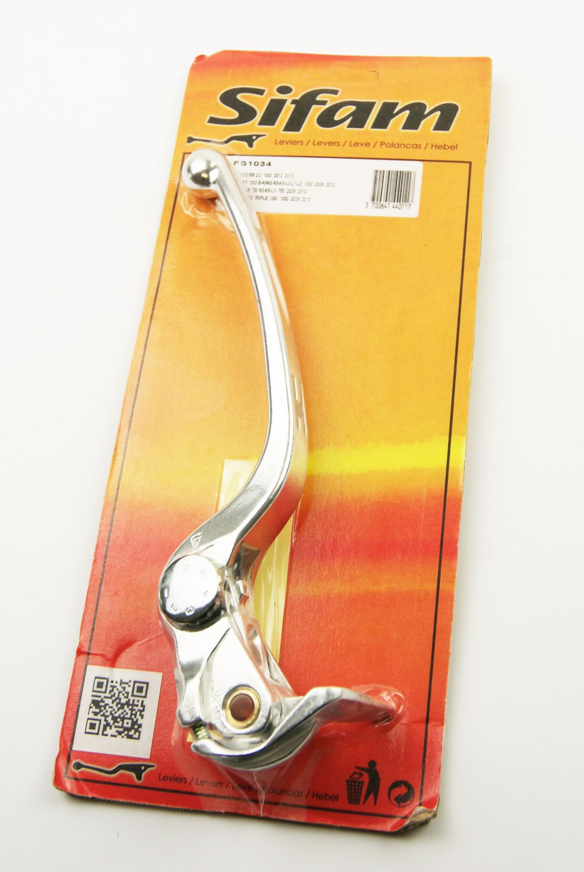 LEVER BLADE FRONT BRAKE BMW, S1000R/RR 08-19, GSXR600/750 04-16, 1000 05-16