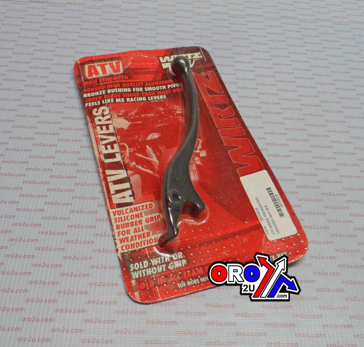 WIRTZ FORGED LEVER BLADE HONDA TRX250/300/4000EX, TRX250/400X