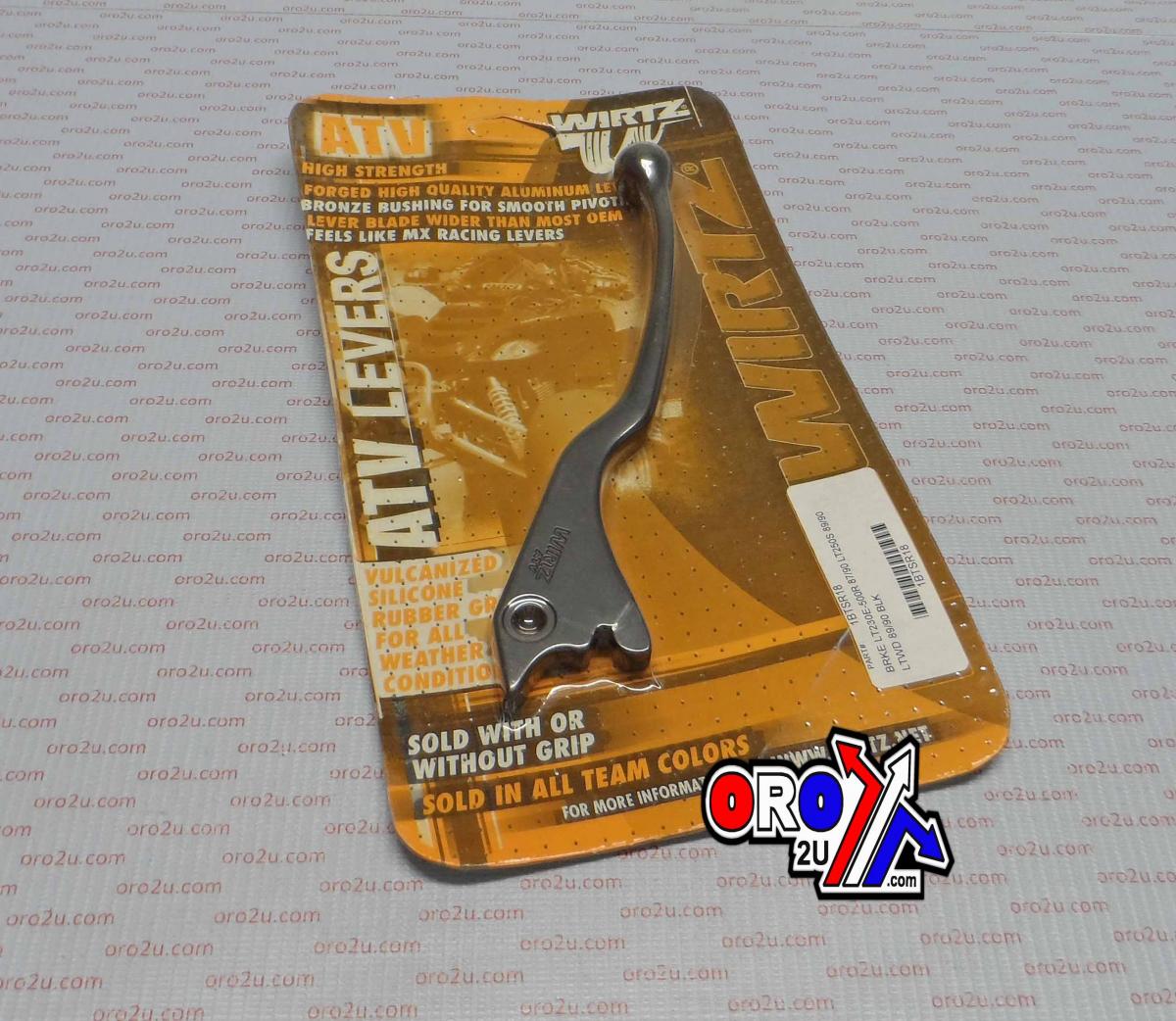 WIRTZ FORGED LEVER BLADE BLACK SUZUKI GS450/550/700/850/1000, GSX550/750/1100