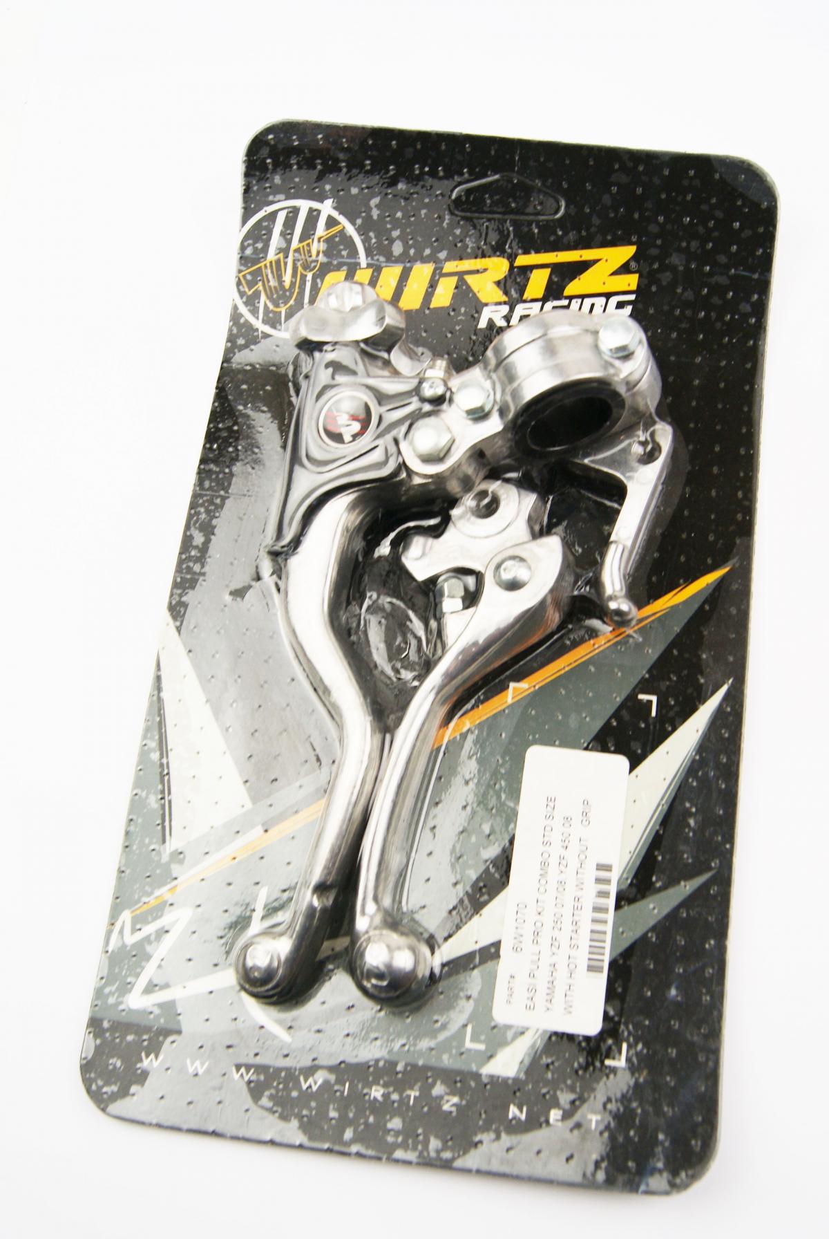 EASY PULL PRO KIT COMBO SMOOTH, YZ-F 250/450 08-12 LEVER SET FORGED