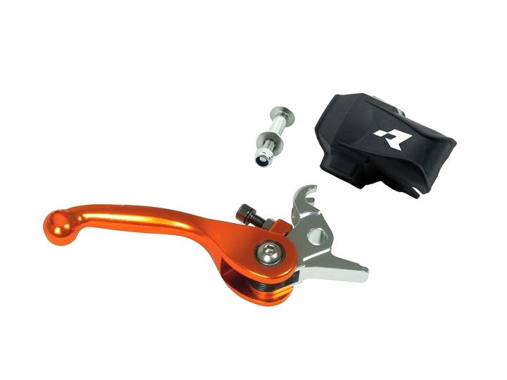 LEVER BLADE UNBREAKABLE ORANGE, RACETECH R-LEV51085BAR KTM 85 13