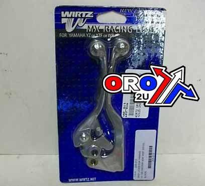 LEVER SET GRIP BLACK FORGED, WIRTZ 205-012 RM-Z250/450 05-19