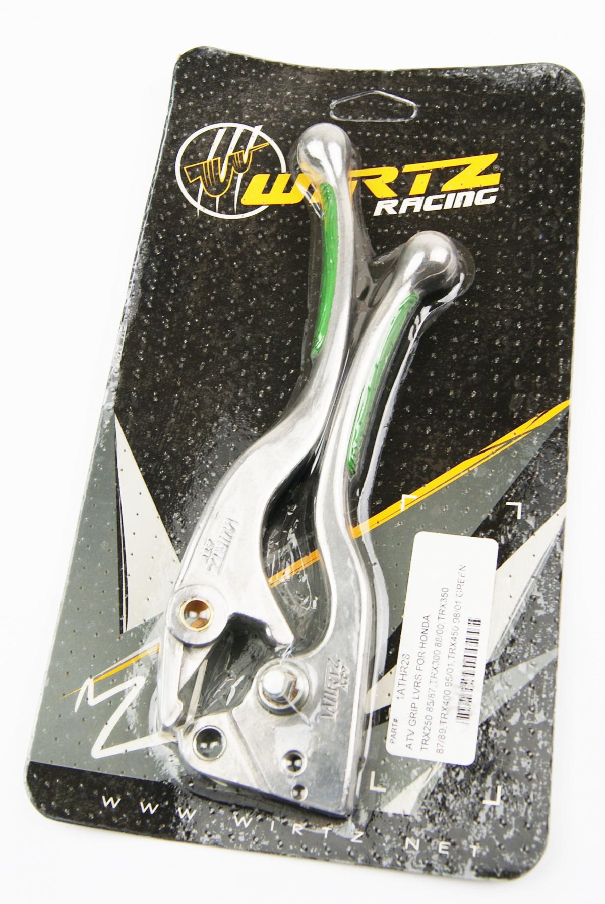WIRTZ LEVER SET, GRIP GRN TRX300/350/400/450