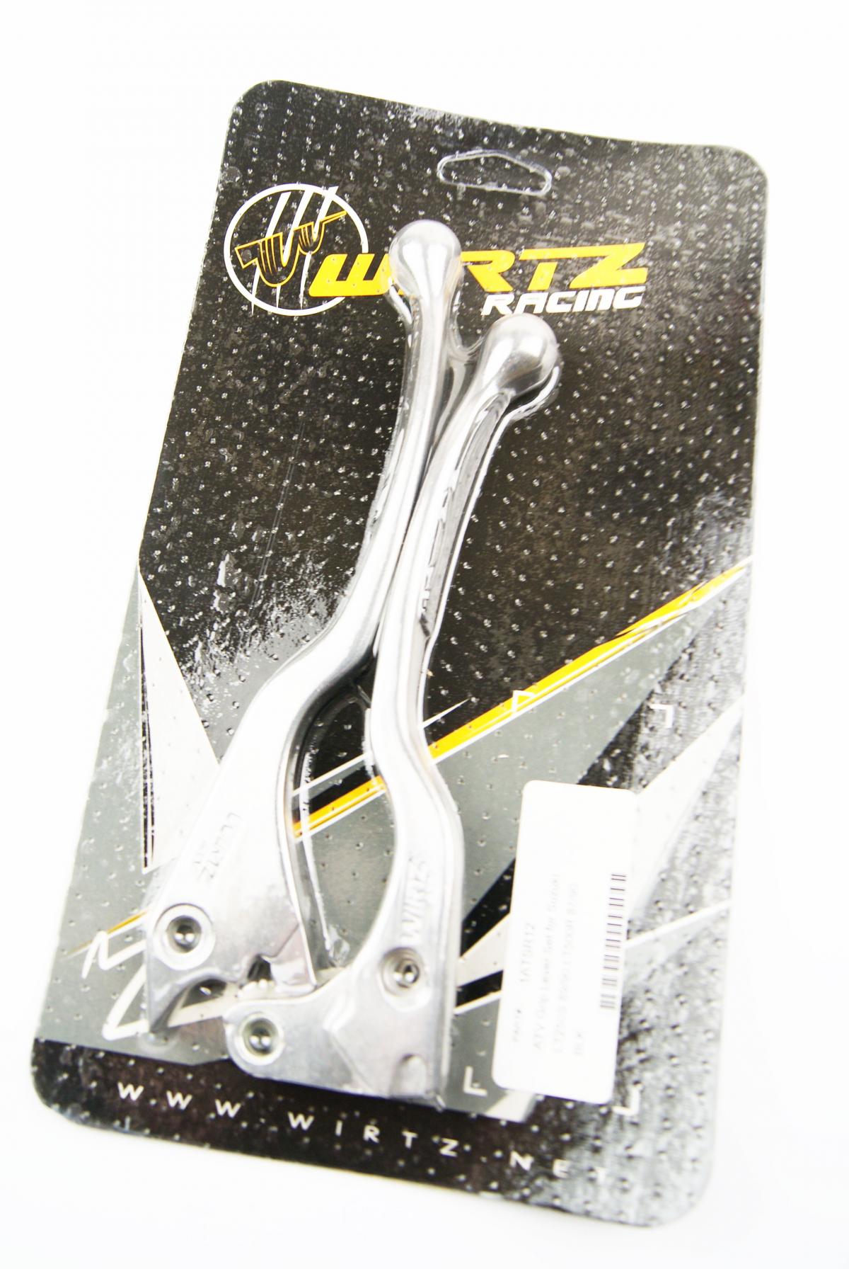 WIRTZ LEVER SET, GRIP BLK, LT230, LT250EF, LT250R, LT500R