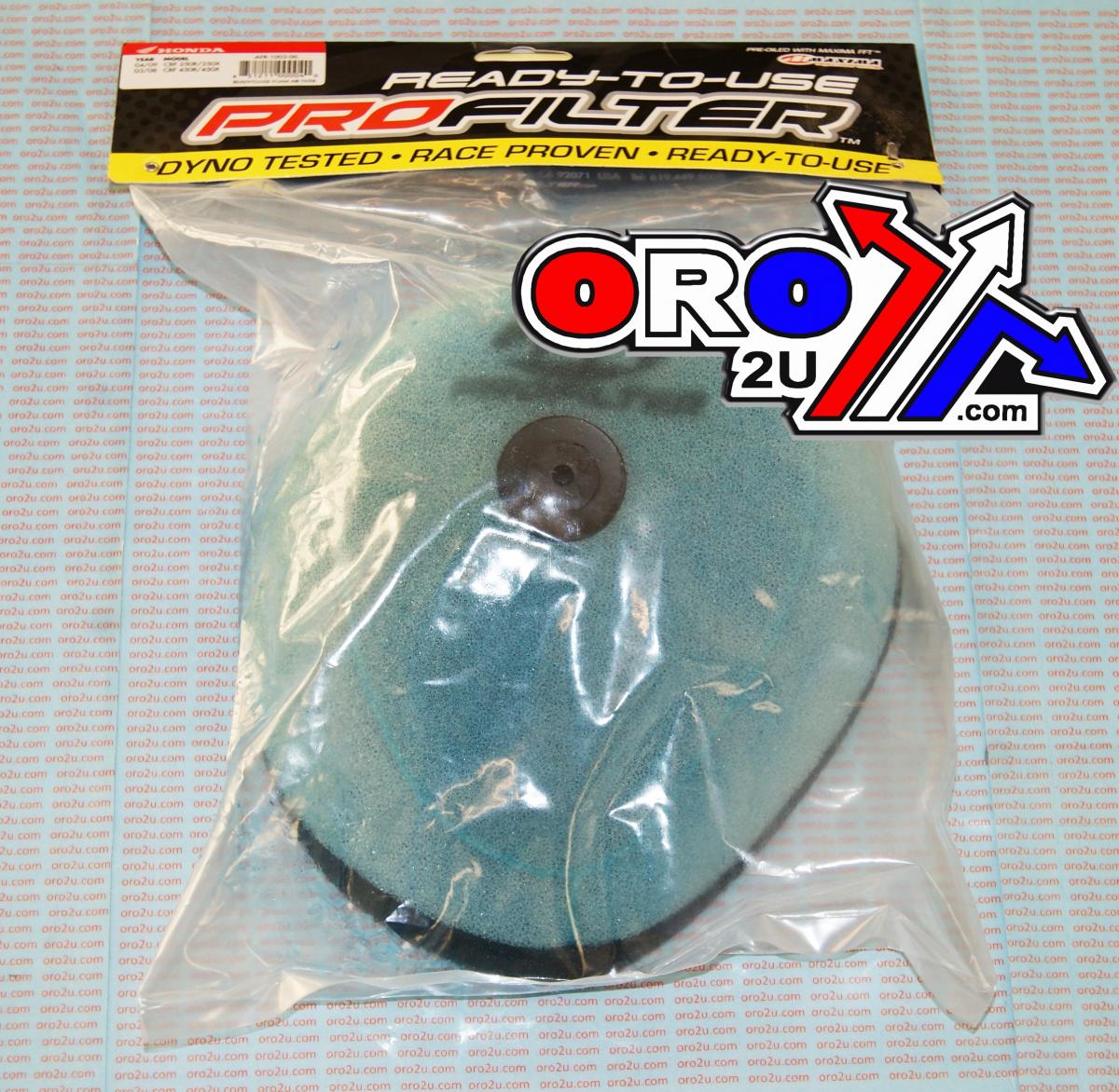 AIR FILTER 03-14 CRF250 CRF450 READY 2 RACE OILED MA211040