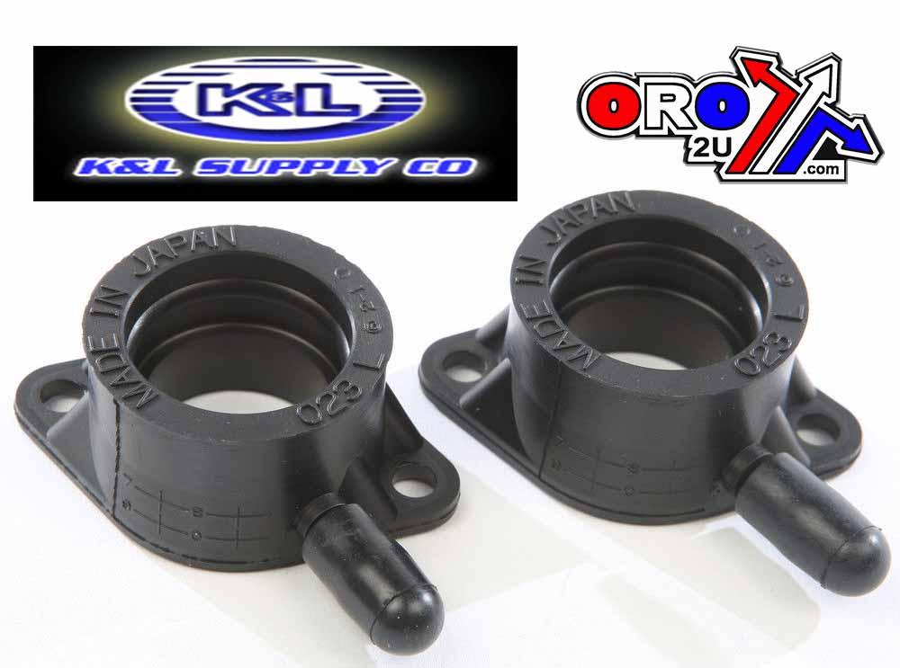 CARB INTAKE 16065-029 PK2, KAWASAKI KZ1000 77-81, Z900 74-76, L/H K&L 11-4165