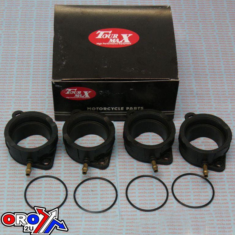 CARB INTAKE 16065-1210 PK4, KAWASAKI ZZR1100 90-01, ZZR1200 03-05, K&L 11-7338