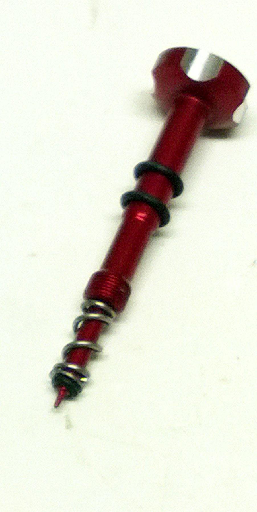 ADJUSTER AIR SCREW KEIHIN FCR Fuel mixture screw Red
