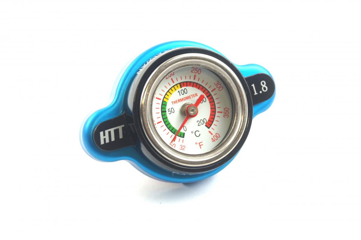 RADIATOR CAP 1.8 [26psi] HON/SUZ, MX-10107 ANODIZED BLUE