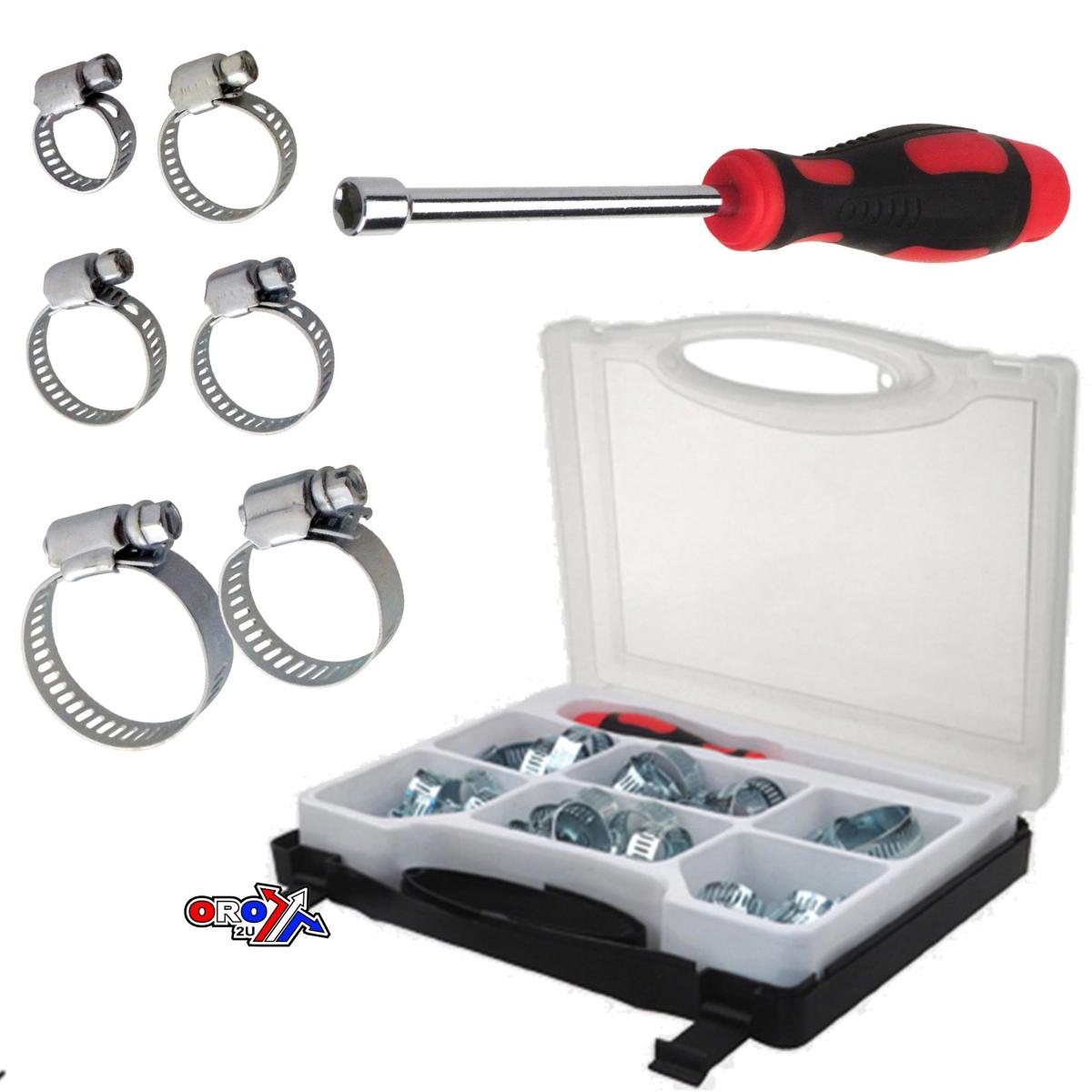 35Pc HOSE PIPE CLIP STAINLESS STEEL / KDPHW039, JUBILEE HOSE PIPE CLIP