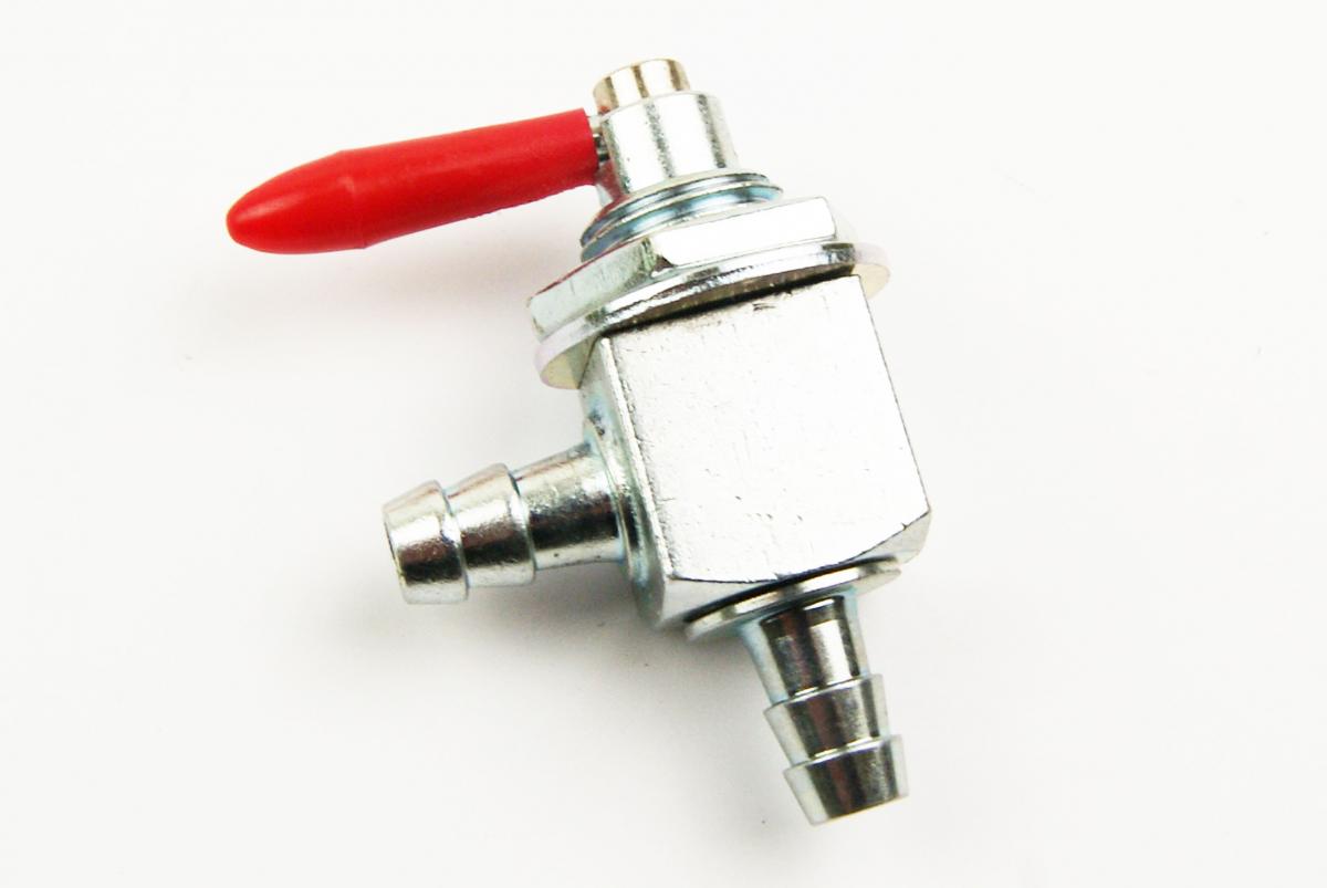 FUEL TAP INLINE 1/4" 90 DEG